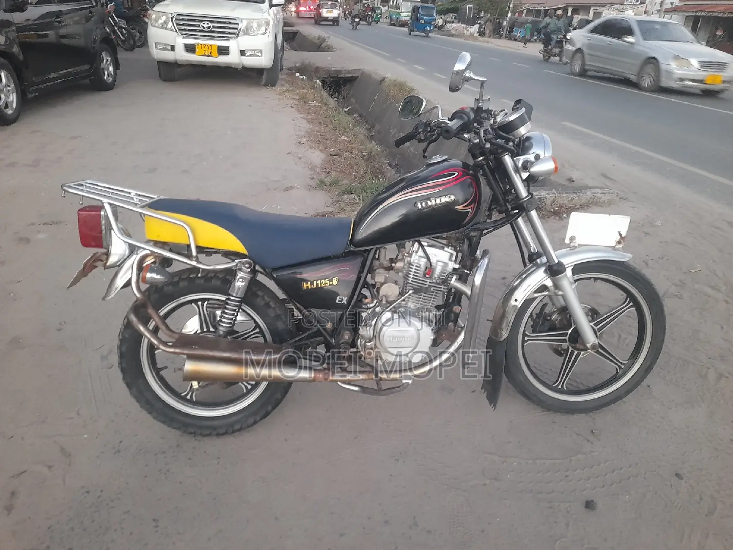 Haojue HJ125-8F 2023 Black