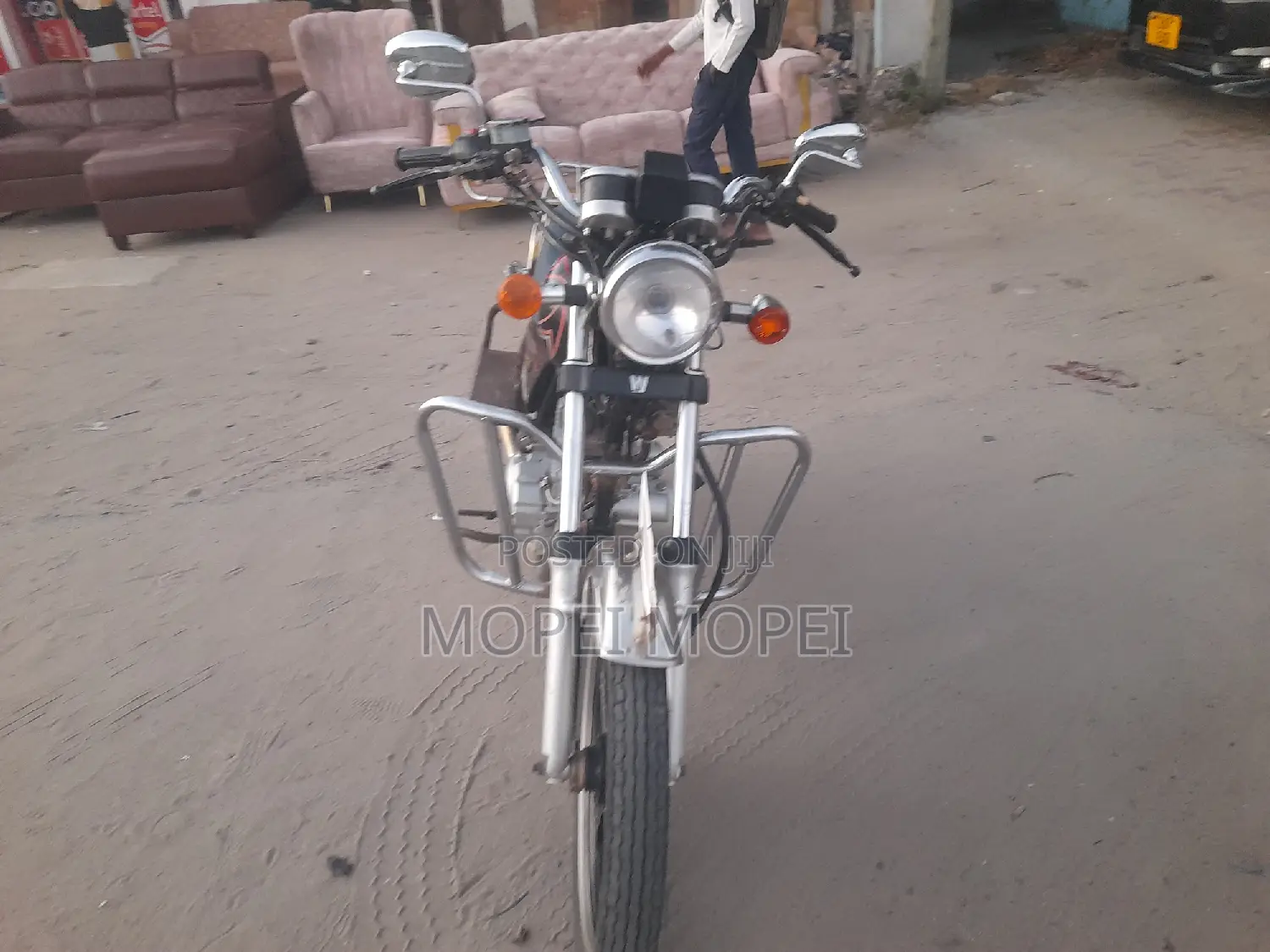 Haojue HJ125-8F 2023 Black