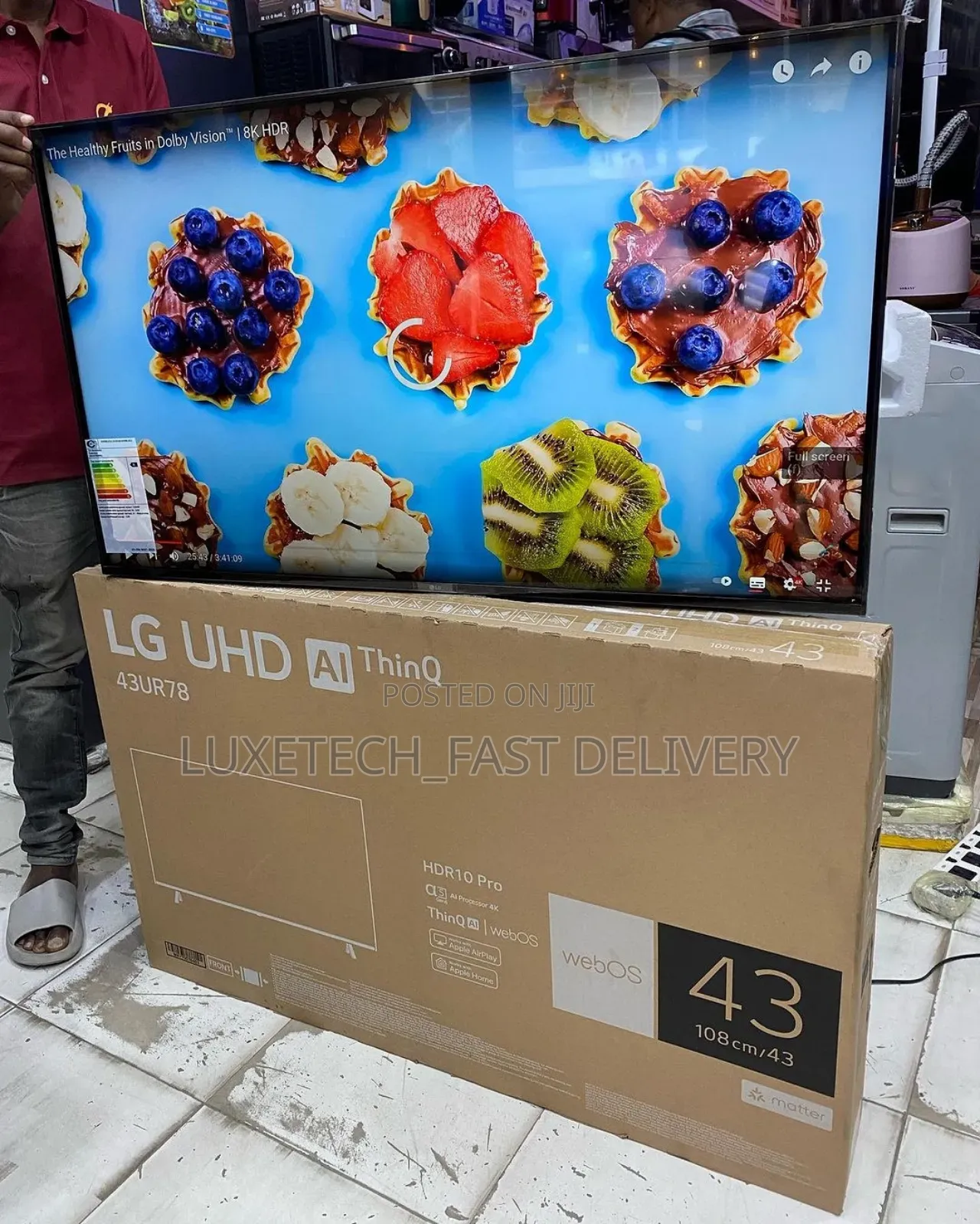 Lg 43 Inch Smart Uhd Tv Ur78