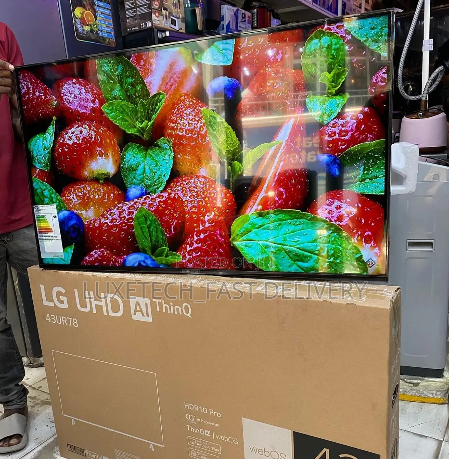 Lg 43 Inches Smart Uhd Tv Ur78 New