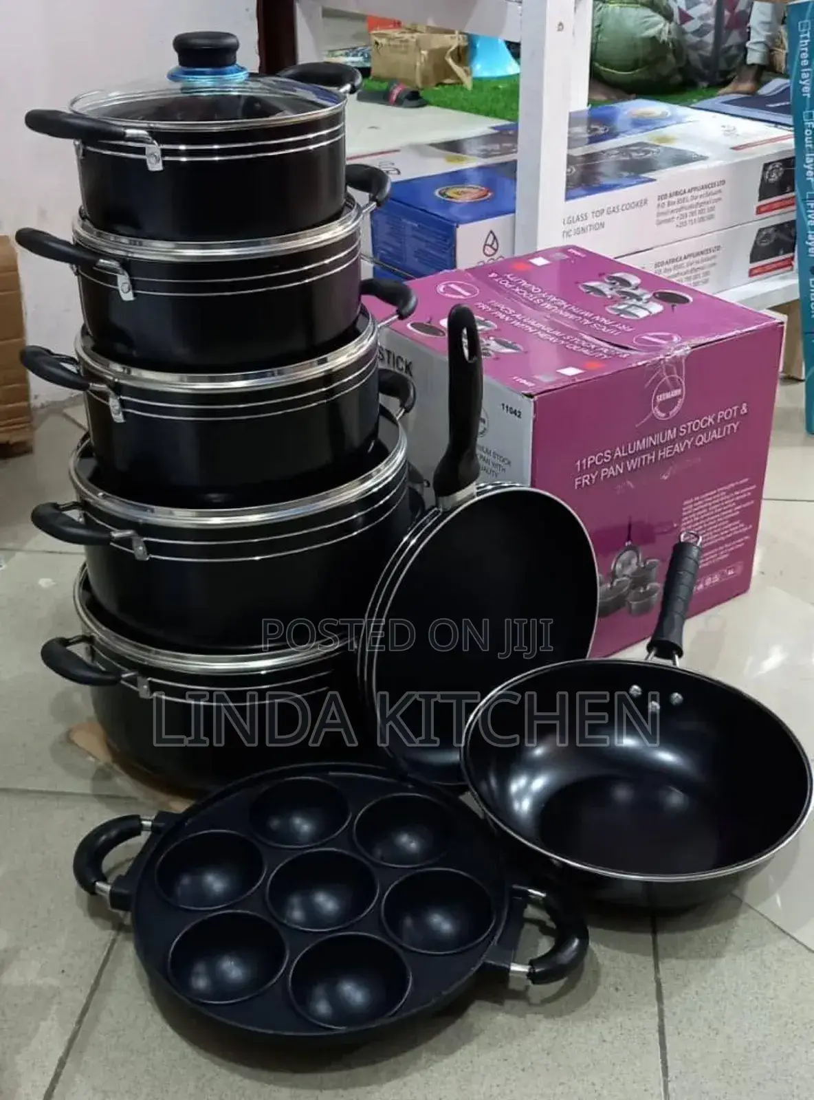Tornado Aluminum Sufuria Set