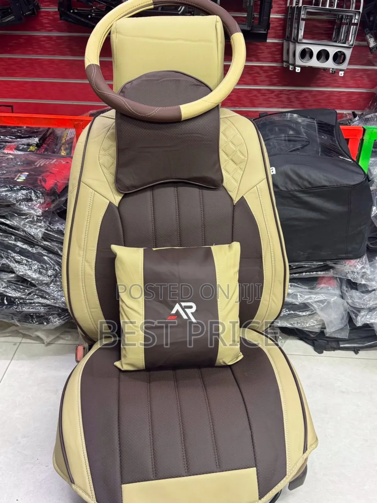Car Full Coverage Leather Seat Cover.