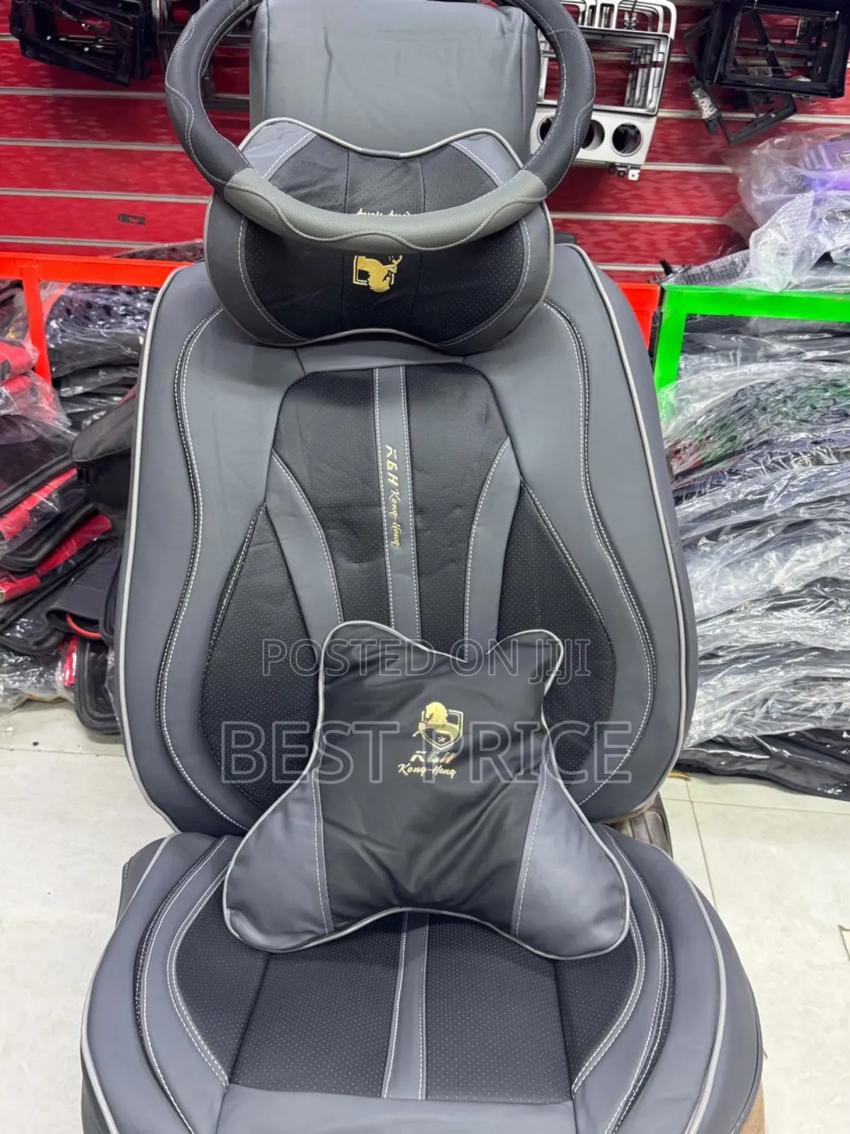 Car Full Coverage Leather Seat Cover.