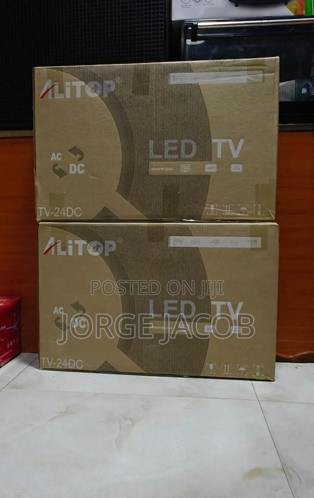Tv-24dc Alitop Flat Tv Inch 24