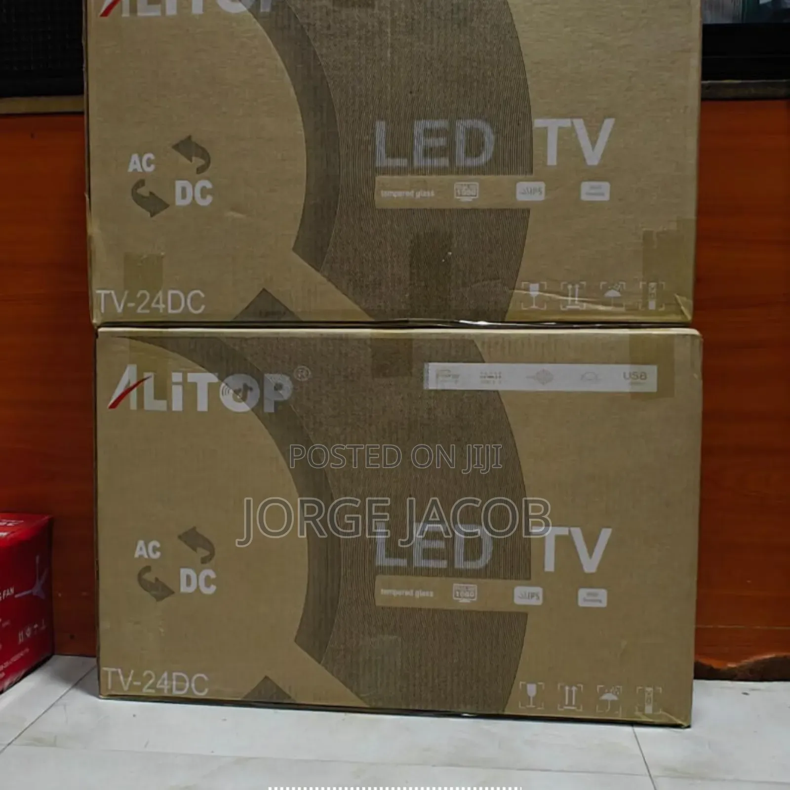 Tv-24dc Alitop Flat Tv Inch 24