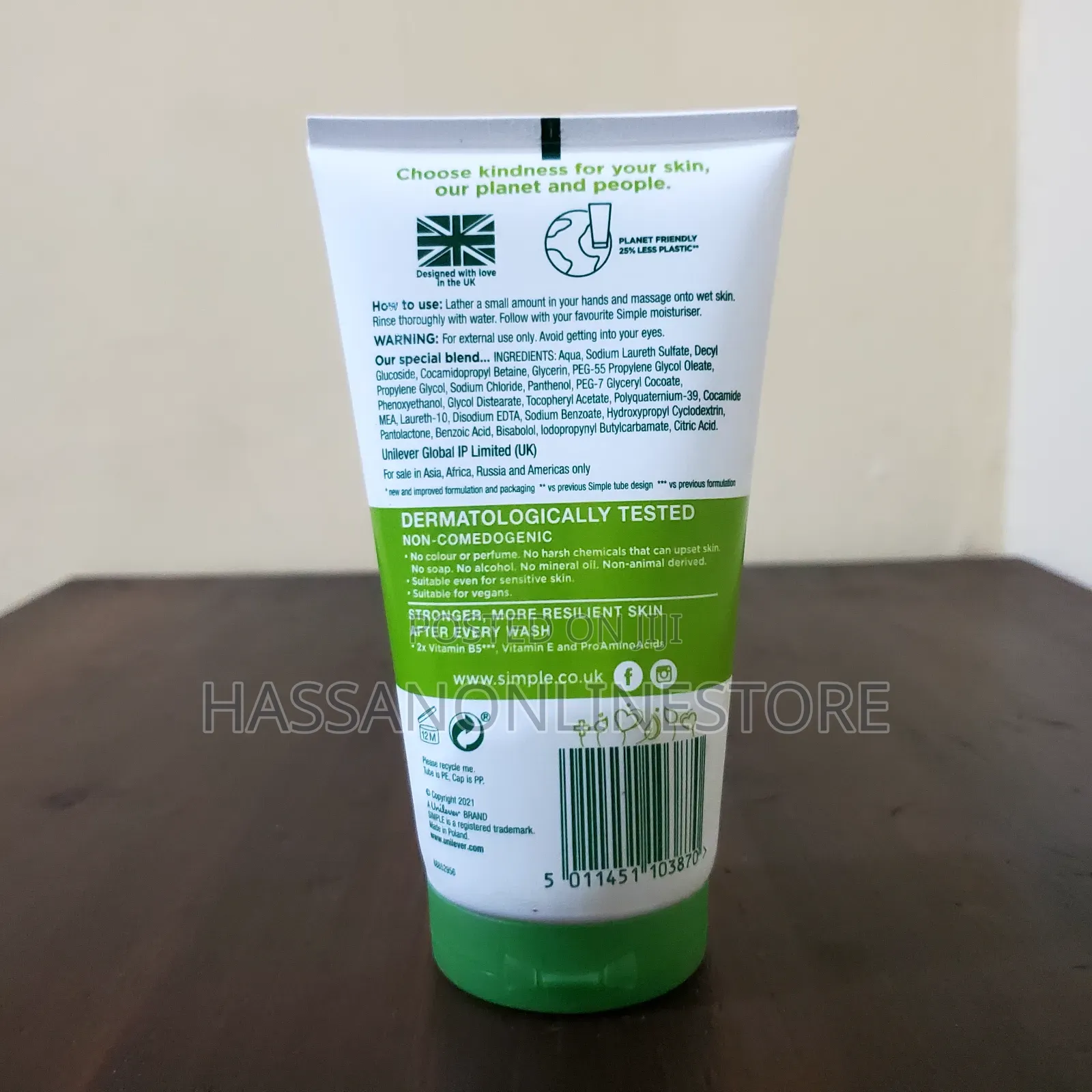 Simple Moisturising Facial Wash - 150ml