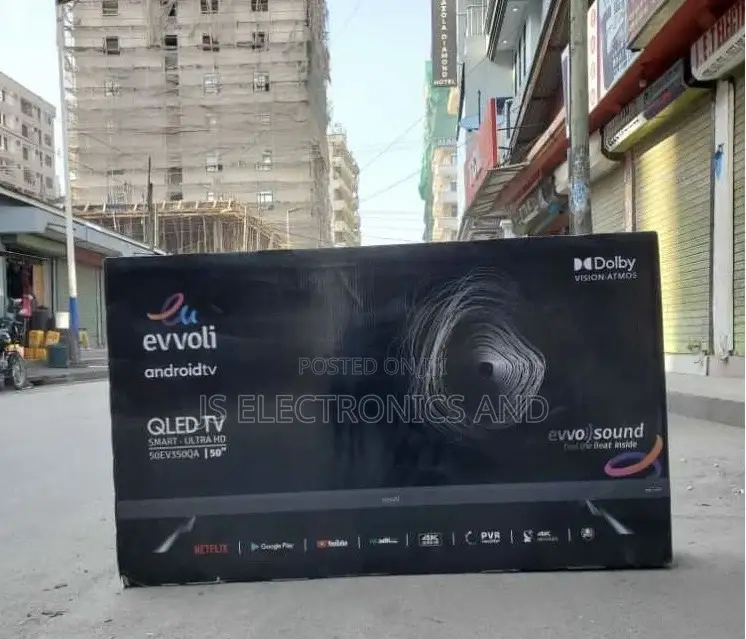 Evvoli Tv Nchi 50 Qled Smart Uhd Frameless