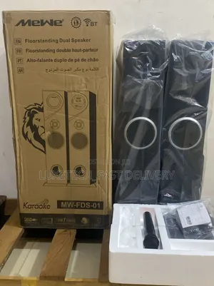 Mewe Tower Speaker/Subwoofer With Mic