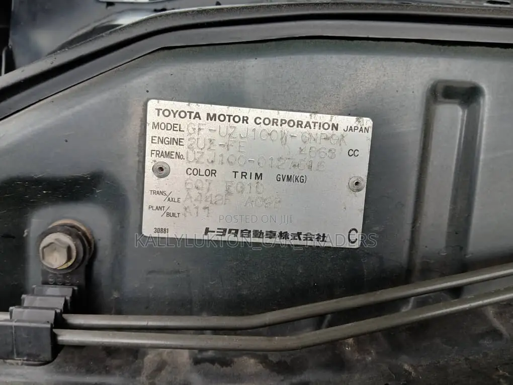 Toyota Land Cruiser 2005 Green
