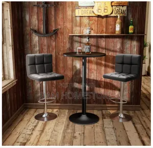 Classic Leather Bar Chairs