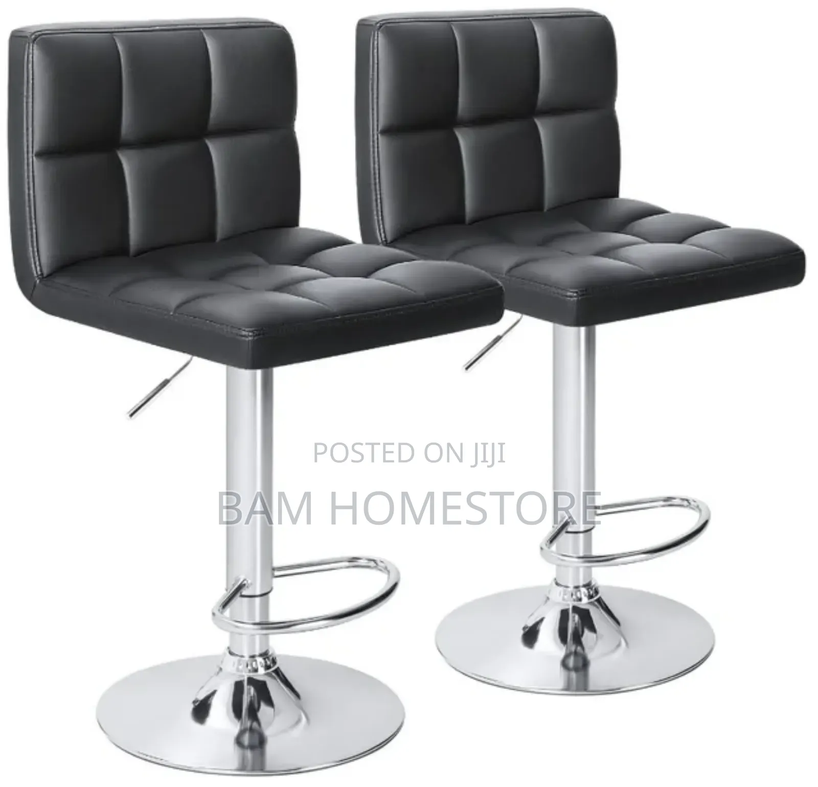 Classic Leather Bar Chairs