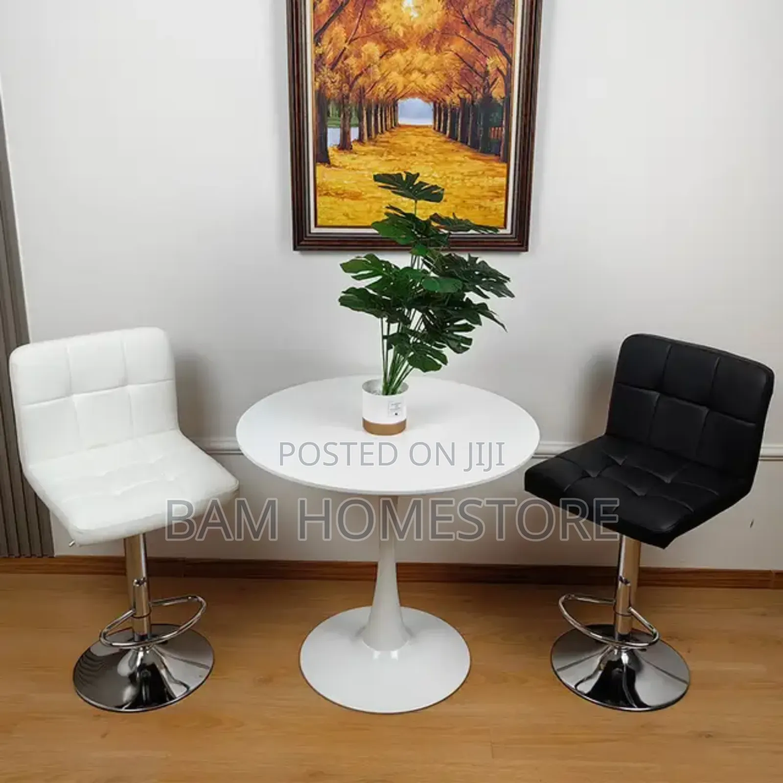 Classic Leather Bar Chairs