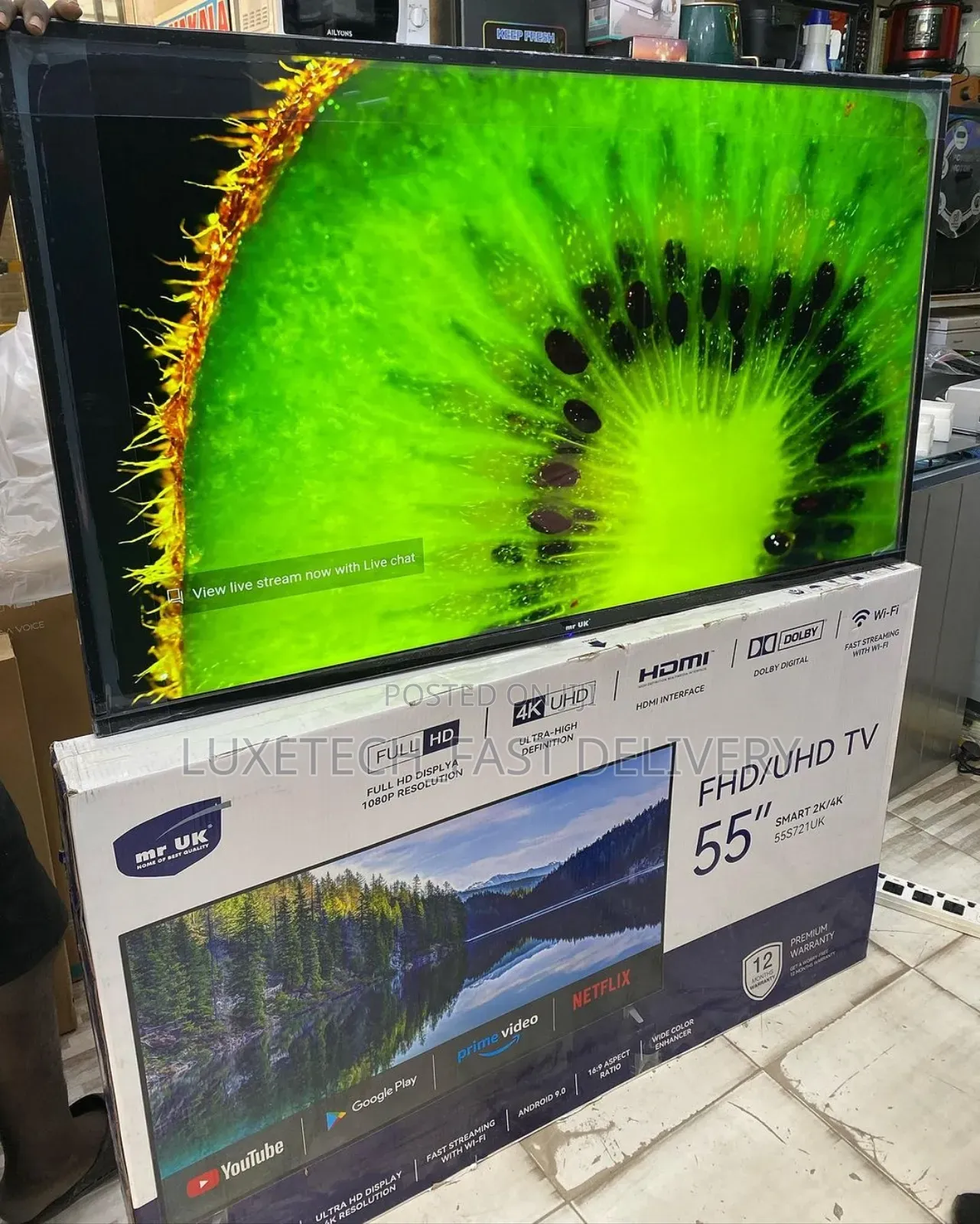 Mr Uk 55 Inch Smart Android Uhd Tv