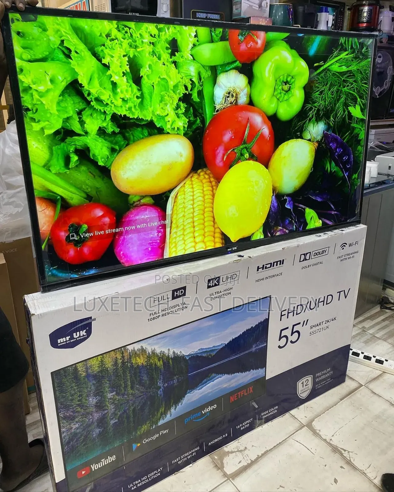 Mr Uk 55 Inches Smart Android Uhd Tv