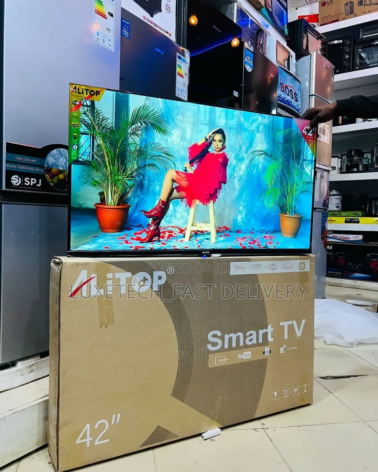 Alitop 42 Inches Smart Android TV