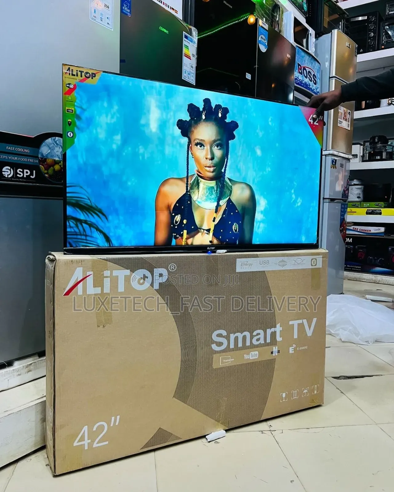 Alitop 42 Inches Smart Tv Full Hd