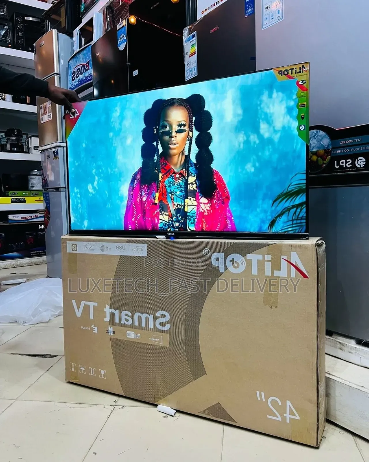 Alitop 42 Inch Smart Android TV
