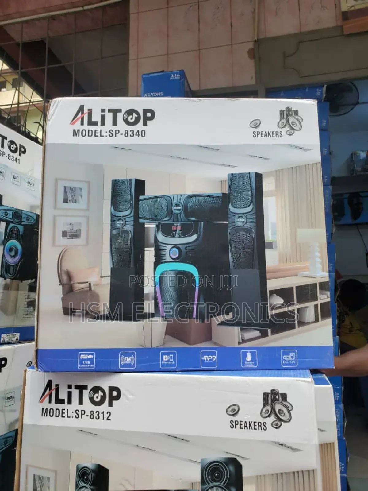 Alitop Subwoofer Sp-8340