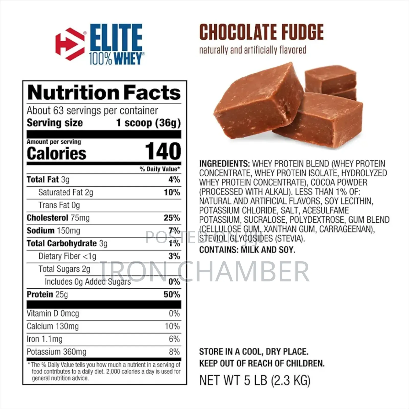 Elite 100% Whey (2.3kg)