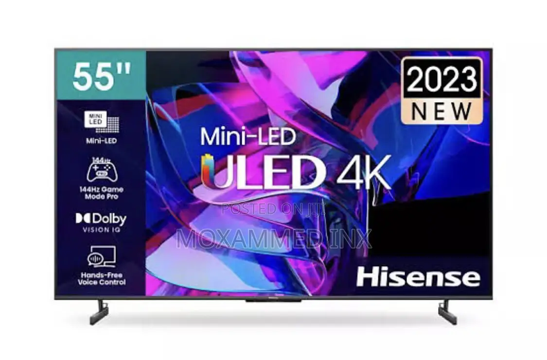 Hisense TV 55U7K Inch 55 Smart Uhd Mini-Led Quantum Ule