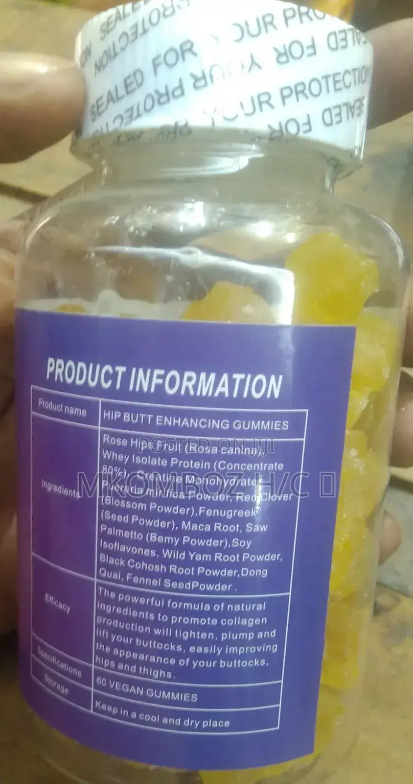 Hip Enhancing Gummies