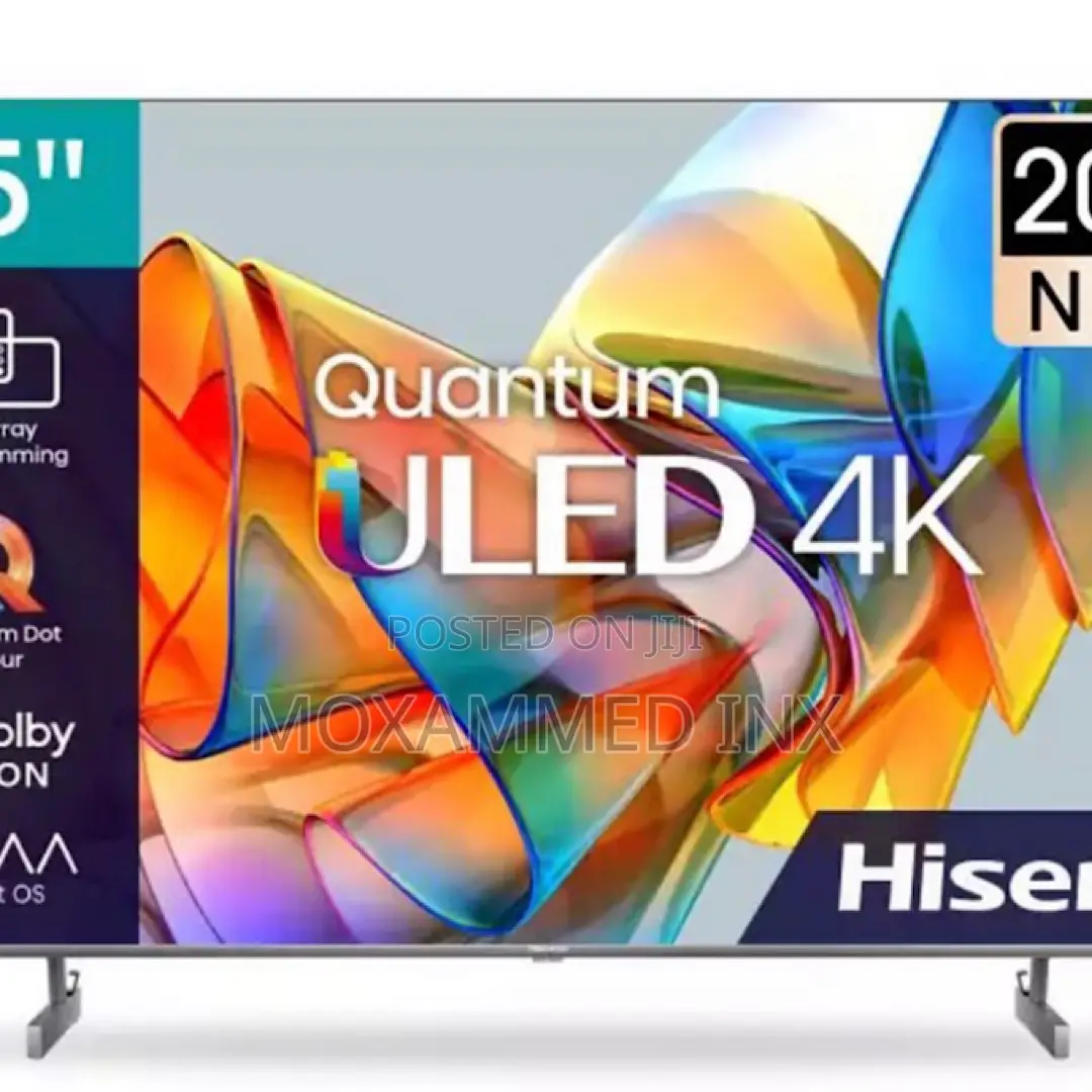 Hisense TV 75U6K Inch 75 Smart Uhd Quantum Uled TV