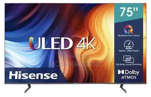 Hisense TV 75U7H Inch 75 Smart Uhd Quantum Uled TV