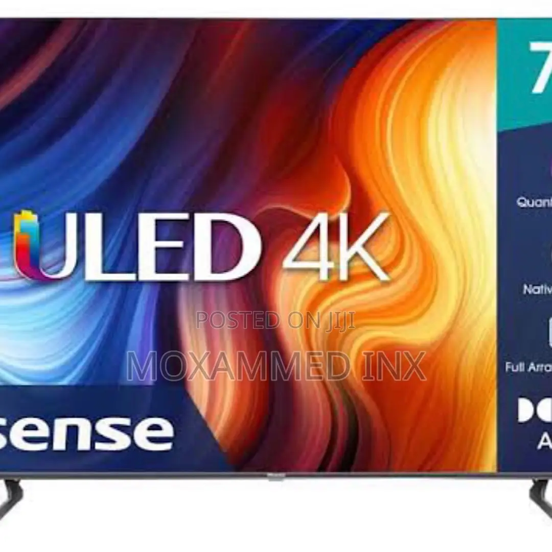 Hisense TV 75U7H Inch 75 Smart Uhd Quantum Uled TV