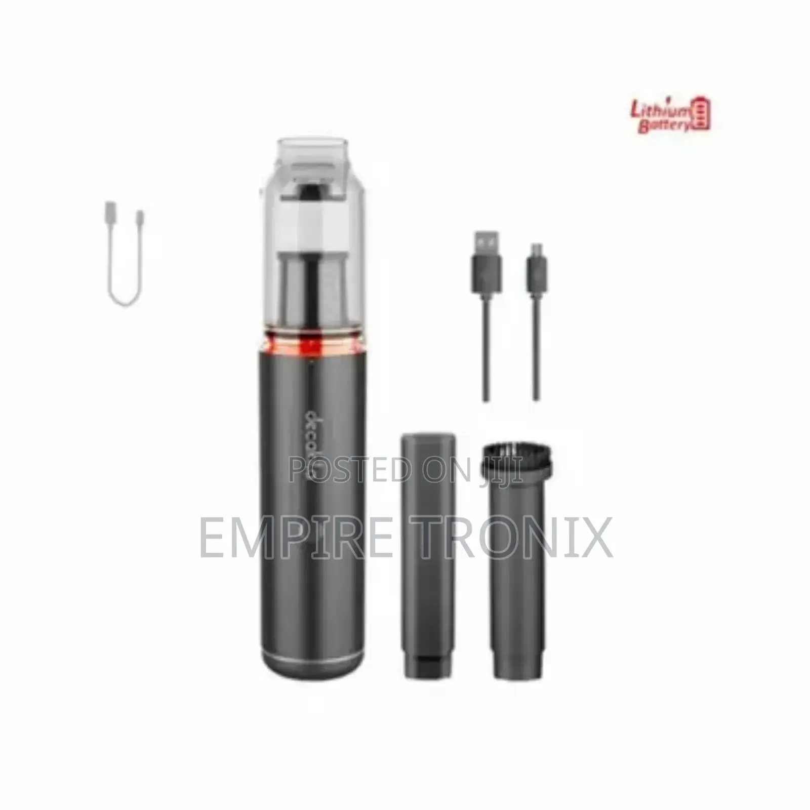 Decakila Portable Vacuum Cleaner 90W W/Usb CMPV003B