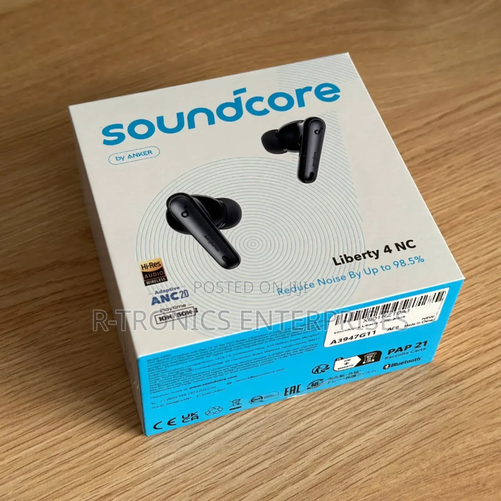 Soundcore Liberty 4 Nc Wireless Noise Cancelling Earbuds