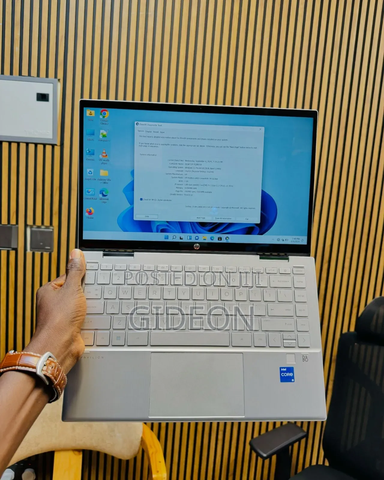 New Laptop HP Pavilion X360 16GB Intel Core I5 SSD 512GB