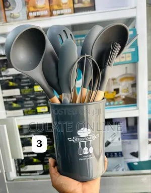 12pcs Non-stick Silicone Kitchen Utensils