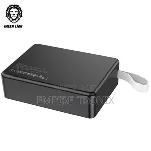 Green Lion Power Bank 75000mah PD 20W QC3.0 22.5W - Black
