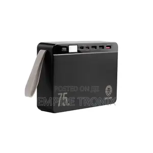 Green Lion Power Bank 75000mah PD 20W QC3.0 22.5W - Black