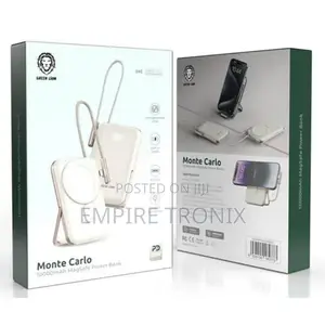 Green Lion Monte Carlo Magsafe Power Bank 10000mah PD 20W