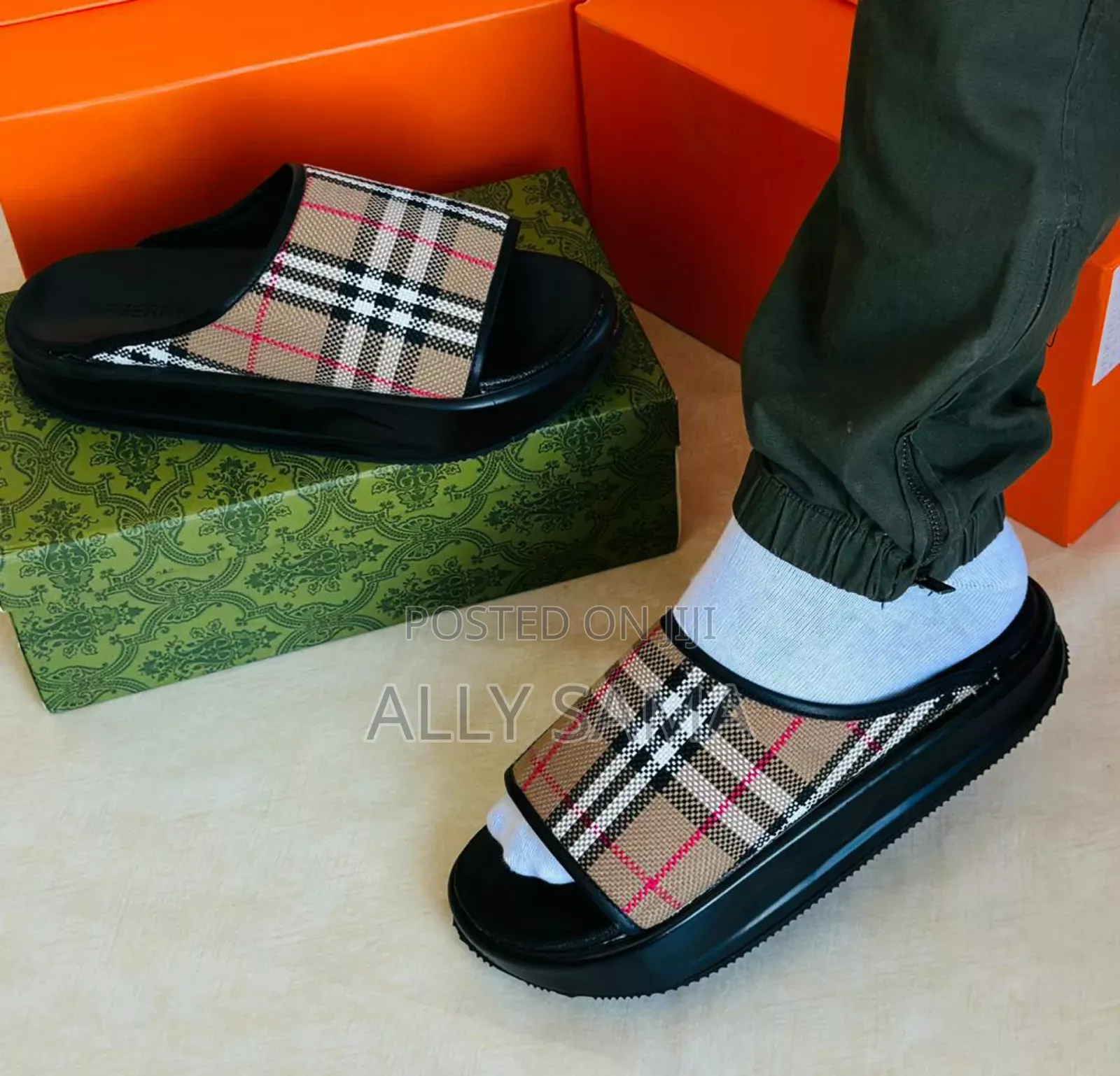 Mens Sandals Brand Gucci Original