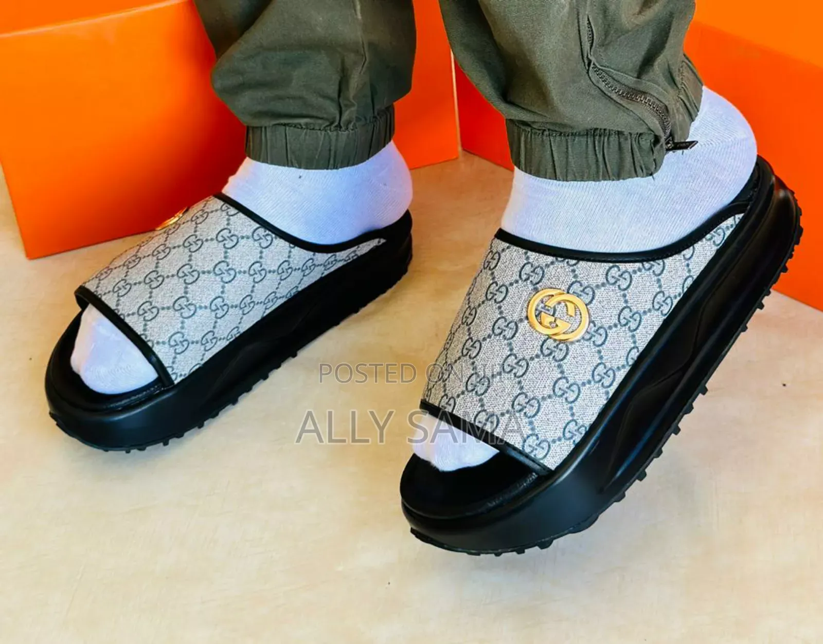 Mens Sandals Brand Gucci Original