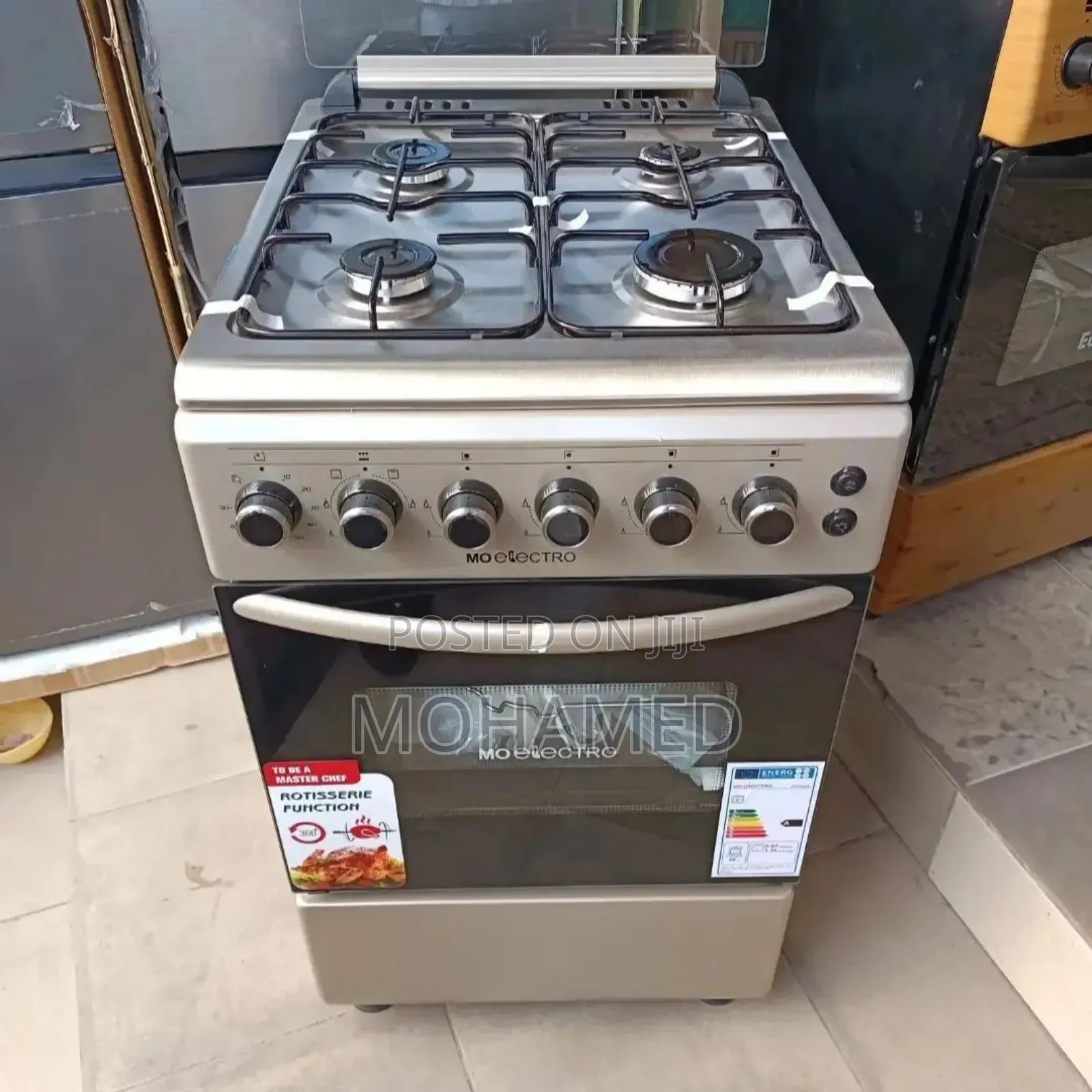 Mo Electro Cooker/Jiko 4gas Plates