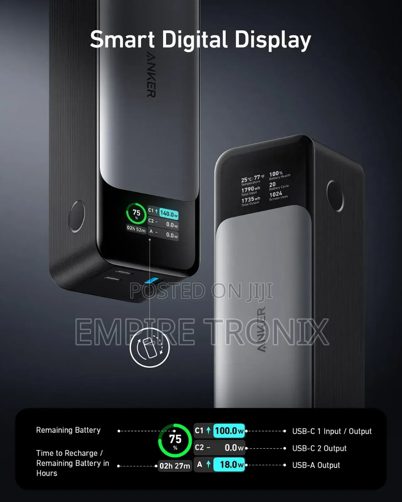 Anker 737 Power Bank (Powercore )