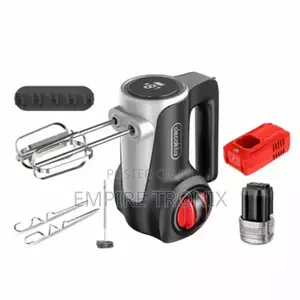 Decakila Hand Mixer 125W 7 Speeds W/ LED Display| 2000mah