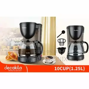 Decakila Coffee Maker Drip 750w 1.25L 10 Cups KECF001B