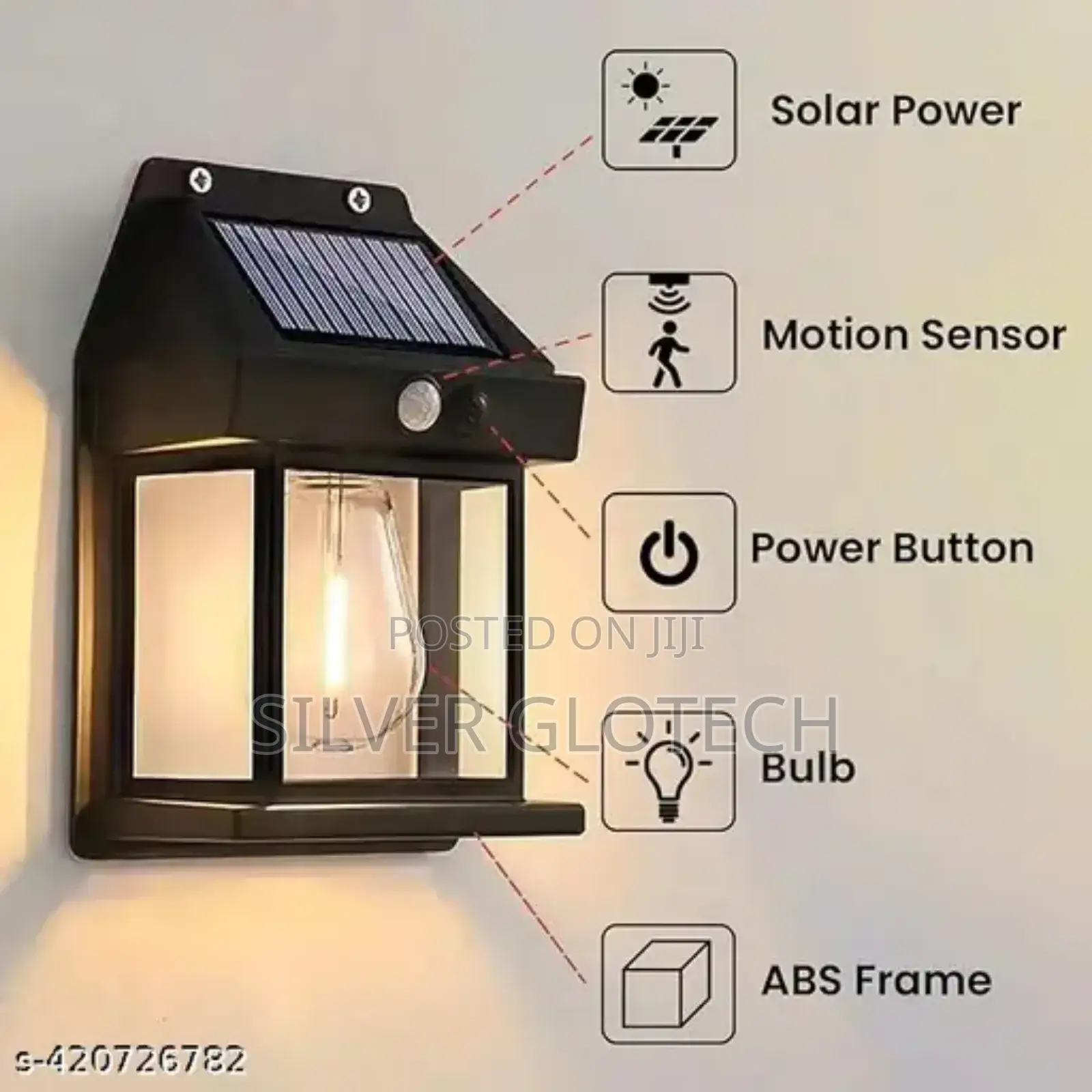 Solar SOLAR TUNGSTEN LAMP Taa Za Ukutani