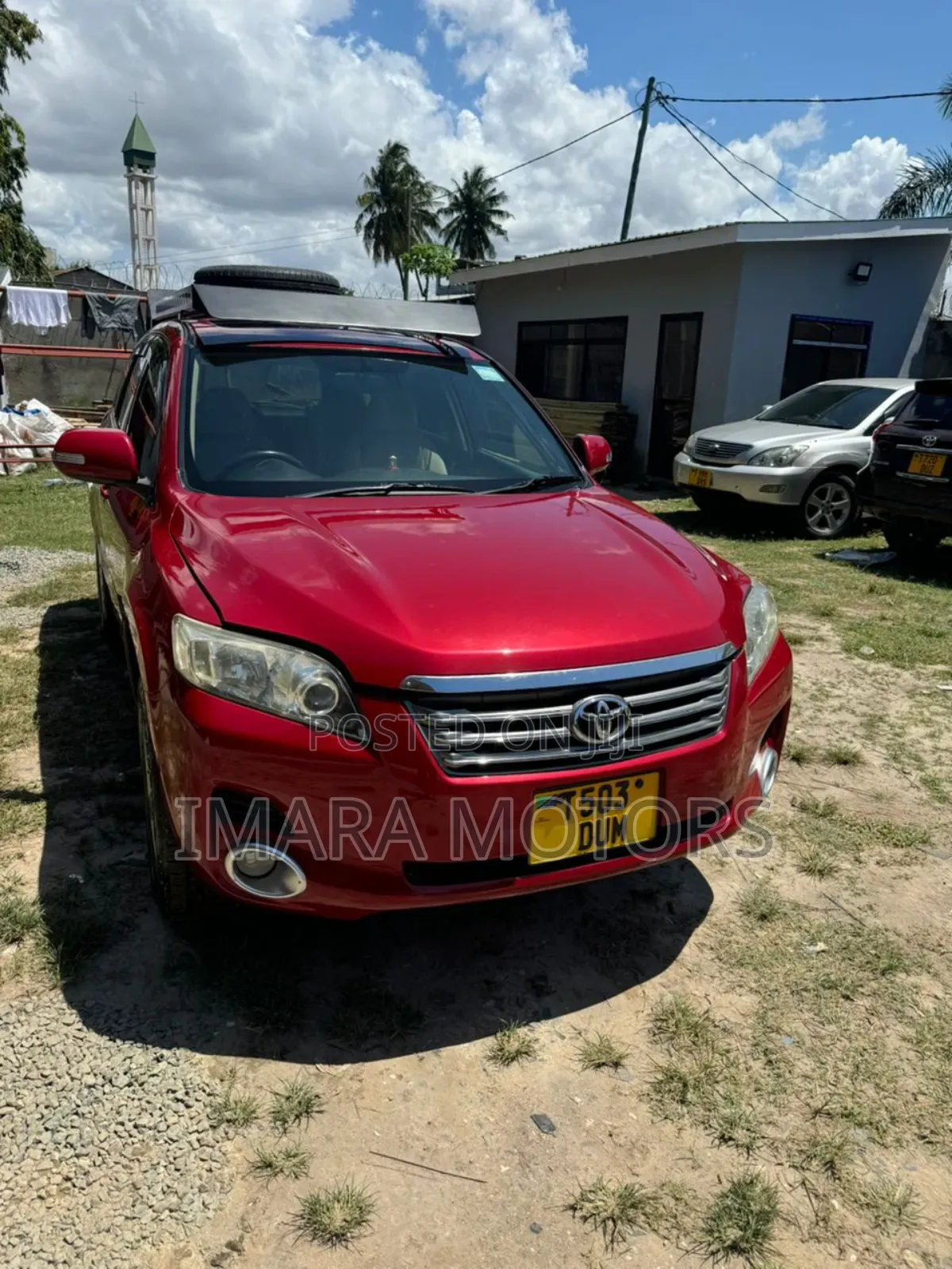 Toyota Vanguard 2009 Red