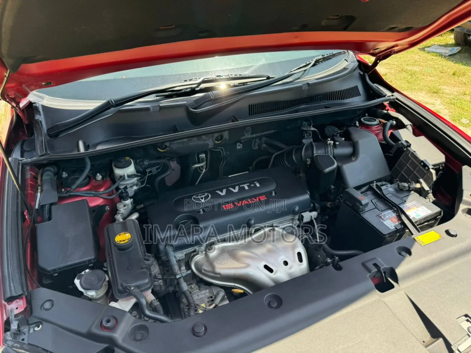 Toyota Vanguard 2009 Red