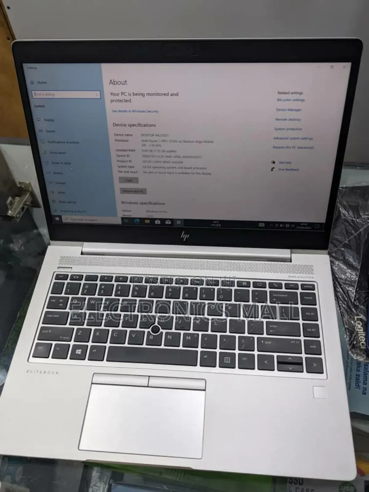 Laptop HP EliteBook 745 G6 8GB AMD Ryzen 5 SSD 256GB