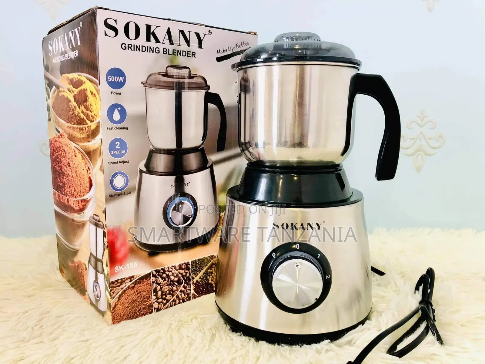 500 W Electric Coffee Beans, Herbs, Nuts, Grains Grinder