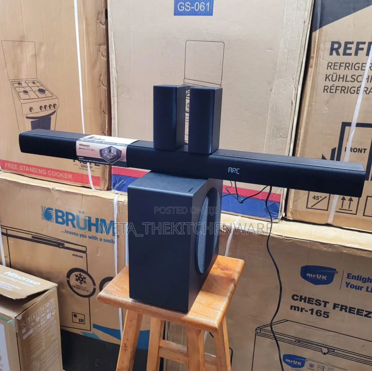 Hisense Wireless Soundbar 5.1ch 540w(Hs5100)