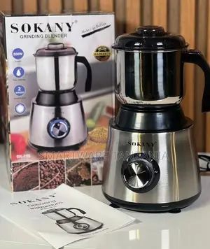 Sokany 2-speed Stainless Steel Mill Mixer And 500W Whisker
