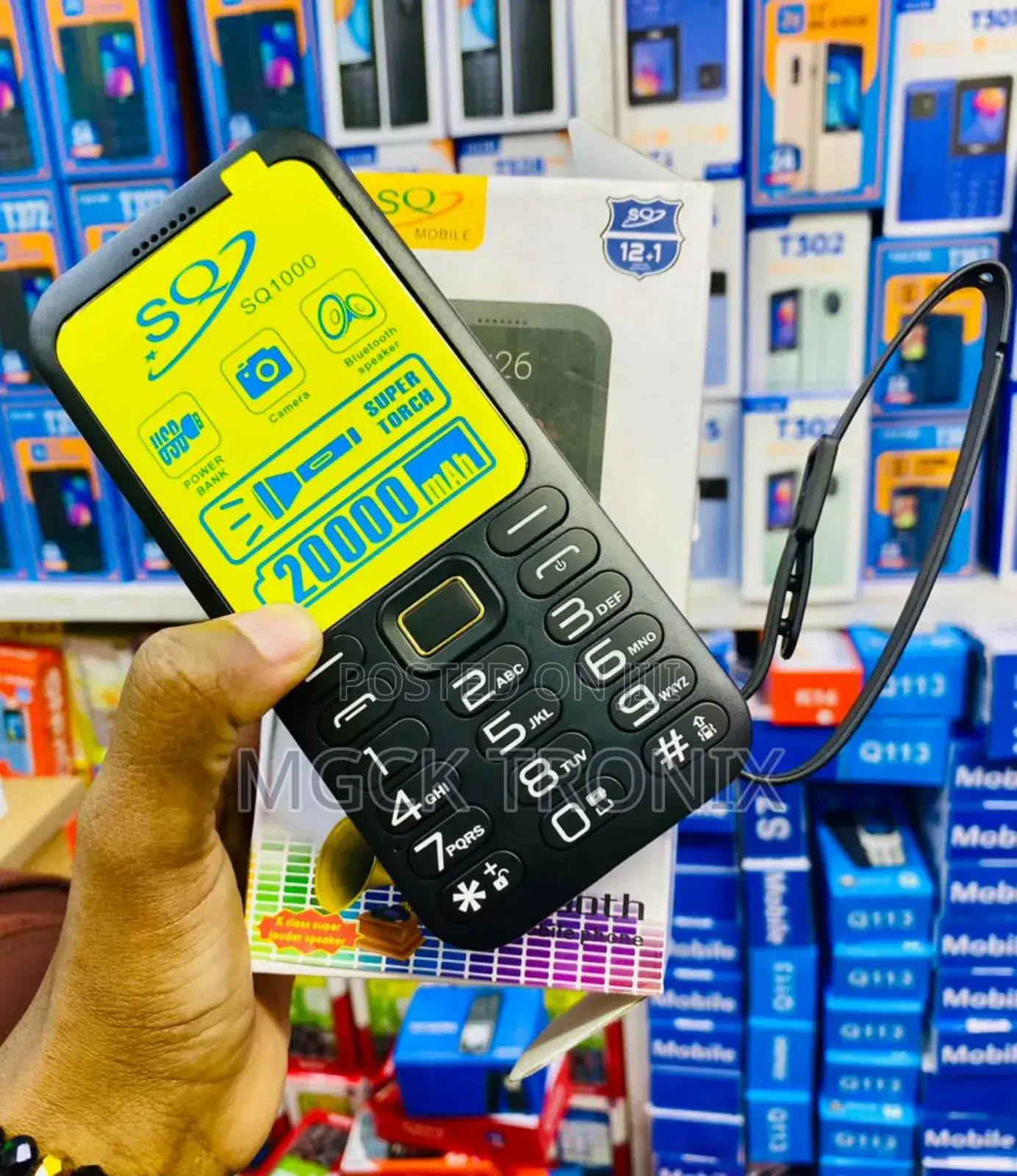 New SQ 1000 8 GB Black