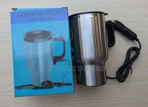 Car Electric Heated Travel Mug Coffee Tea Cup Warmer Mug